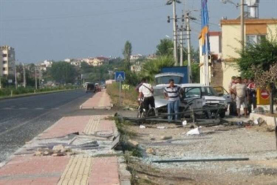 ERDEMLİ'DE KAZA 1 ÖLÜ