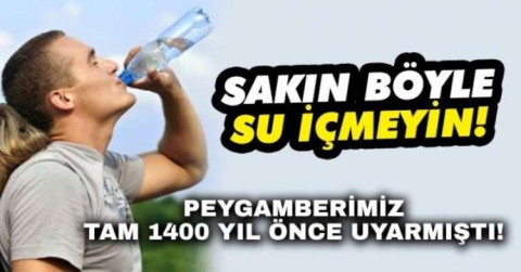 PEYGAMBER EFENDİMİZ 1400 YIL ÖNCE UYARMIŞTI