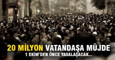 TORBA YASA MÜJDESİ