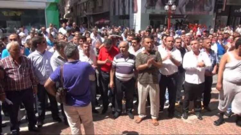 OTOGAR İÇİN EYLEM VE PROTESTO YAPILDI