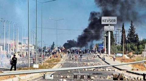 KOBANİYE KAN BULAŞTI 14 KİŞİ HAYATINI KAYBETTİ