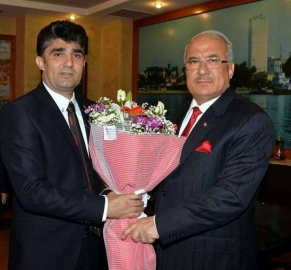 ERGÜN ÜNLÜ KOCAMAZ'A TEŞEKKÜR ETTİ
