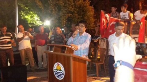 DEMOKRASİ NÖBETİ  ANAMUR, BOZYAZI VE AYDINCIK’TA