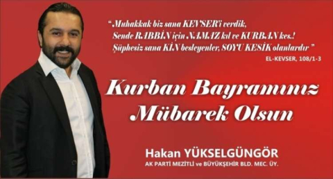 “BAYRAMLAR BİRLEŞME VE BÜTÜNLEŞMEDİR”