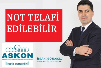 ASKON MERSİN'DEN MOODY'S AÇIKLAMASI
