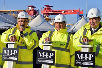 MERSİN MEGA GEMİLERE KAPISINI AÇTI