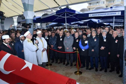 MERSİN ŞEHİDİNİ EBEDİYETE UĞURLADI
