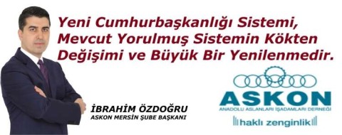 YORULMUŞ SİSTEMİN KÖKTEN DEĞİŞİMİ ŞART