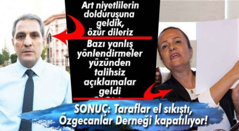 ÖZGECANLAR DERNEĞİ KAPANIYOR!
