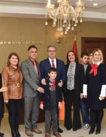 AİLEMDER YÖNETİMİ VALİ BEYLE BULUŞTU