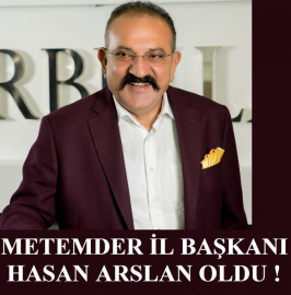 METEMDER İL BAŞKANI HASAN ARSLAN OLDU