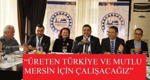 ÜRETEN TÜRKİYE MUTLU MERSİN İÇİN MORSKUD