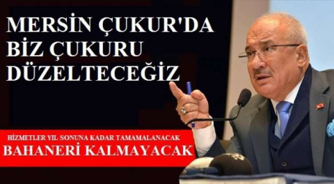 KOCAMAZ" BİZ ÇUKURDA BİR BELEDİYE DEVRALDIK"
