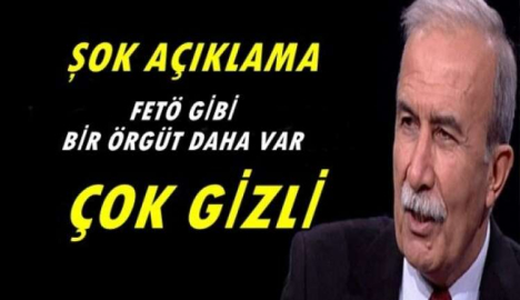 AVCI "FETÖ GİBİ BİR ÖRGÜT DAHA VAR! "