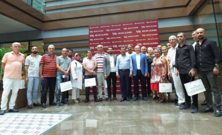 AKDENİZ'İN SAĞLIK ÜSSÜ BASINA ARZ EDİLDİ