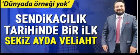 DÜNYADA İLK "BABADAN OĞULA SENDİKACILIK"