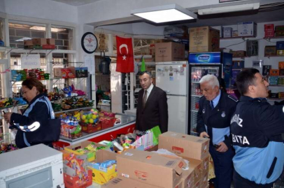 AKDENİZ"ŞIRINGA ÇİKOLATA"DENETİMİ YAPTI