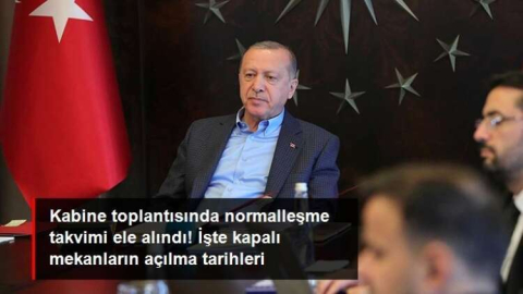 CUMHURBAŞKANINDAN  NORMALLEŞME TAKVİMİ