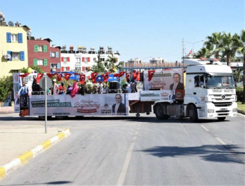 BAYRAM EĞLENCESİNİ VATANDAŞIN AYAĞINA GELDİ