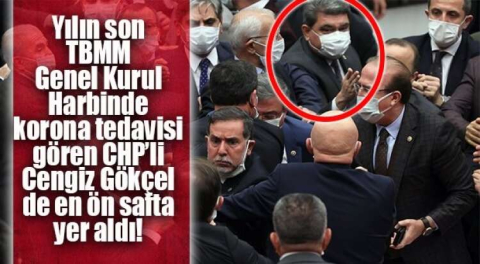 CHP’Lİ GÖKÇEL DE EN ÖN SAFTA YER ALDI