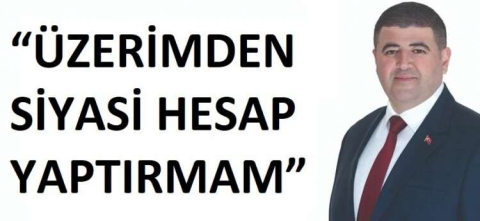 “MERSİN UZLAŞTIYSA, İHALE NİYE BANA KALDI”