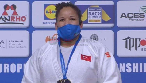 MİLLİ JUDOCU KAYRA SAYİT, AVRUPA ŞAMPİYONU OLDU !