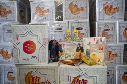 BÜYÜKŞEHİR, RAMAZAN KOLİSİ DAĞITIMINDA ÇÖLYAKLILARI UNUTMADI