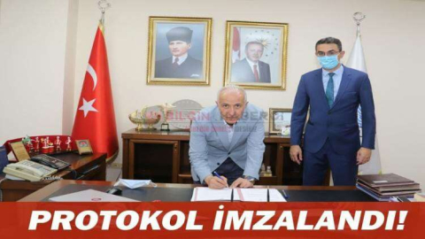 ÖZGÜRLÜK MAHALLESİ'NDEKİ AİLE SAĞLIĞI MERKEZİ İÇİN PROTOKOL İMZALANDI