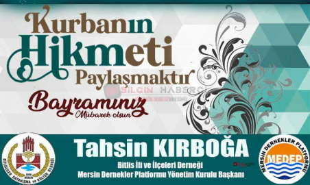 TAHSİN KIRBOĞA  KURBAN BAYRAMINI KUTLADI