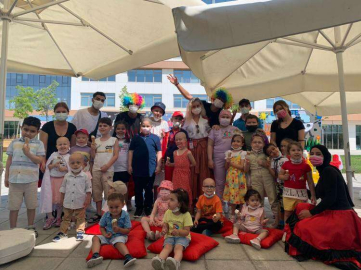 LÖSEMİLİ ÇOCUKLARIN  BAYRAM SEVİNCİ