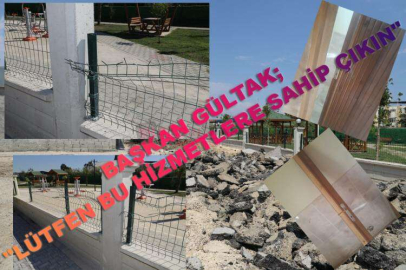 BAŞKAN GÜLTAK;  "LÜTFEN BU HİZMETLERE SAHİP ÇIKIN"