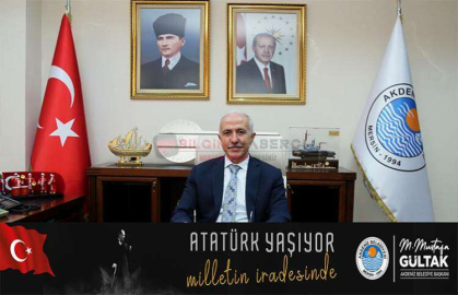 BAŞKAN MUSTAFA GÜLTAKTAN 10 KASIM ANMA MESAJI