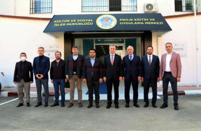 AKDENİZ'E AK PARTİLİ YEREL YÖNETİMLER BŞK YRD MÜCAHİT YANILMAZ'DAN ZİYARET