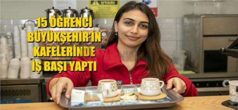 BÜYÜKŞEHİR, ÖĞRENCİLERE PART-TİME İŞ İMKANI SAĞLADI