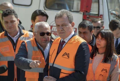 SEÇER: “BU ÇALIŞMA ÜZERİNDEN BİSİKLET YOLU GEÇEN İLK KATLI KAVŞAK OLACAK”