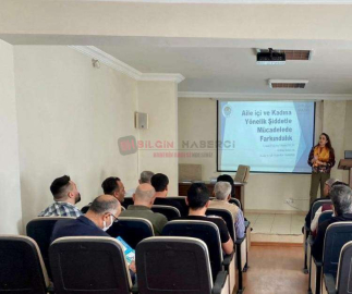 AKDENİZDE KADINA YÖNELİK ŞİDDETLE MÜCADELE EĞİTİMLERİ SÜRÜYOR