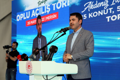 Çevre Şehircilik ve İklim Değişikliği Bakanı Kurum;  “Ehil olmayan ellerde heba edilen Akdeniz'in çehresi, ehil ellerde değişmeye başladı”