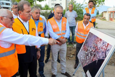 Başkan Seçer, Anamur’da Yol Çalışmalarını İnceledi