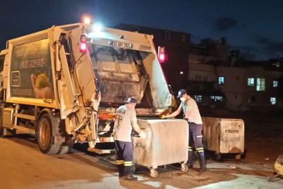 Akdeniz'de Sokaklar, Meydan ve Pazar Yerleri 7/24 Temizleniyor