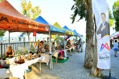 Mersin Büyükşehir’in Üretici Kadın Stantları Bu Kez De Erdemli’de Açıldı