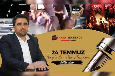 Cesim Ercik : 24 Temmuz Gazeteciler ve Basın Bayramını Kutladı