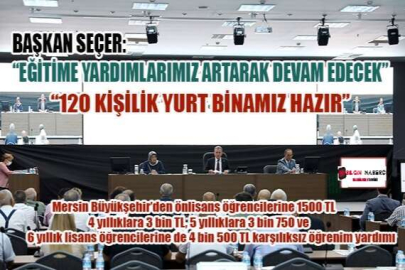 Başkan Seçer ‘Eğitime Yardımlarımız Artarak Devam Edecek’