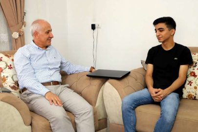 Başkan Gültak, “Akdeniz 1’incisi ve Türkiye 496’ncısı” Deniz Barçatayın’ı Ziyaret Etti