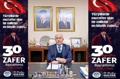 Akdeniz Belediye Başkanı Gültak'tan 30 Ağustos Zafer Bayramı Mesajı