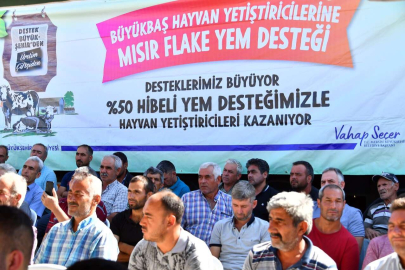 Mutlu 279 Yetiştiriciye Yüzde 50 Hibeli Yem Desteği
