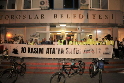 Mersin'den Anıtkabir'e 550 Kilometre Pedal Çevirecekler