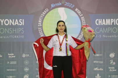Dünya Bocce Şampiyonası Sona Erdi“MİLLİ SPORCU EDA SAYAK,  DÜNYA ŞAMPİYONU OLDU”