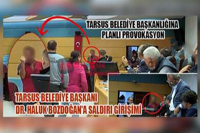 Tarsus Belediye Başkanı Dr. Haluk Bozdoğan'a Saldırı Girişimi
