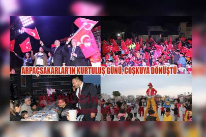 Arpaçsakarlar’ın Kurtuluş Günü, Coşkuya Dönüştü