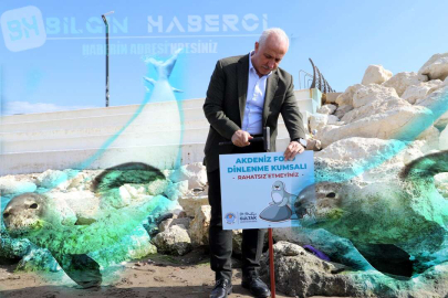 Başkan Gültak, Koruma Altındaki Fokların Avdan Sonra Dinlendiği Sahile Uyarı Tabelaları Dikti